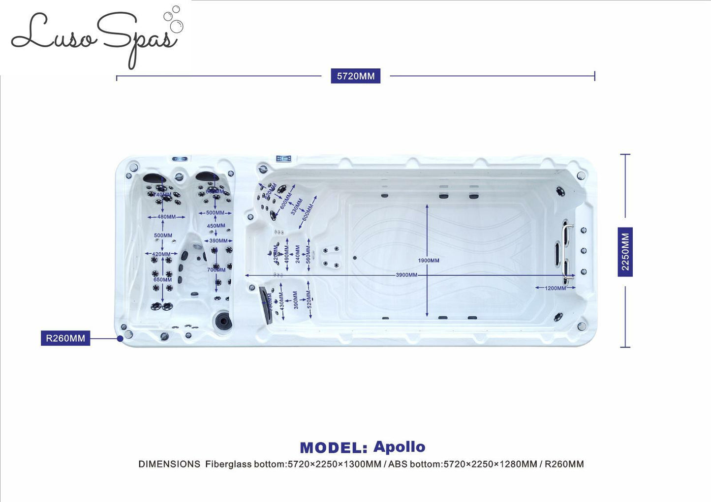 Luso Spas - THE APOLLO (IN STOCK)