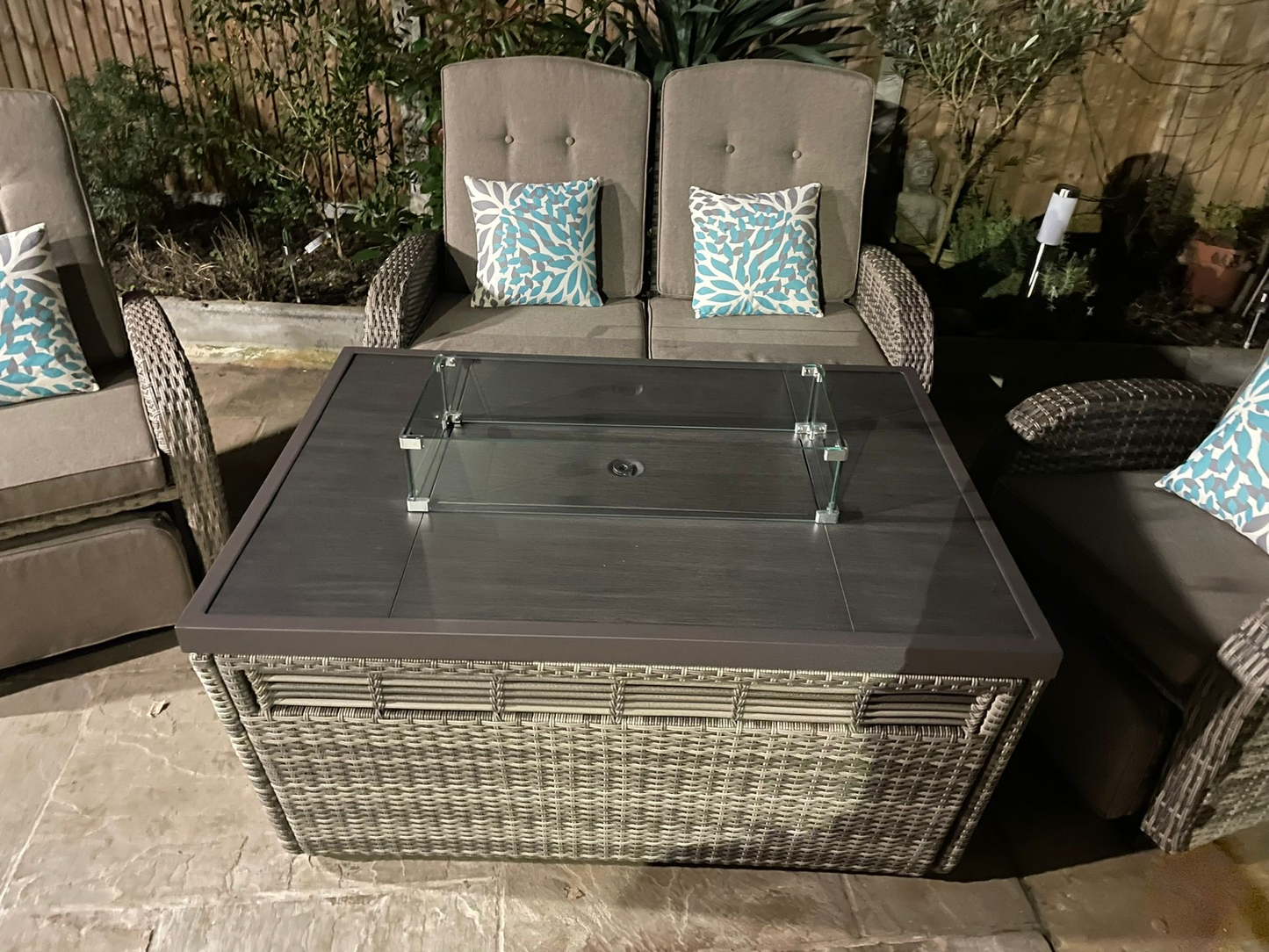 Luso Spas - The Hampton FirePit Table