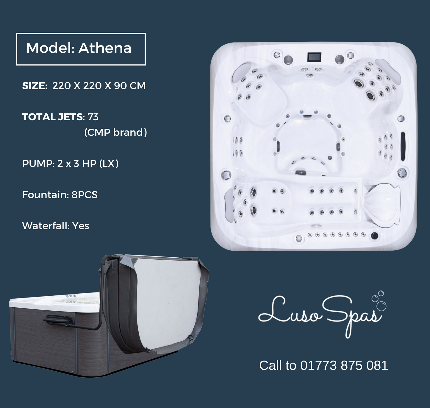 Luso Spas - THE ATHENA SELF CLEAN