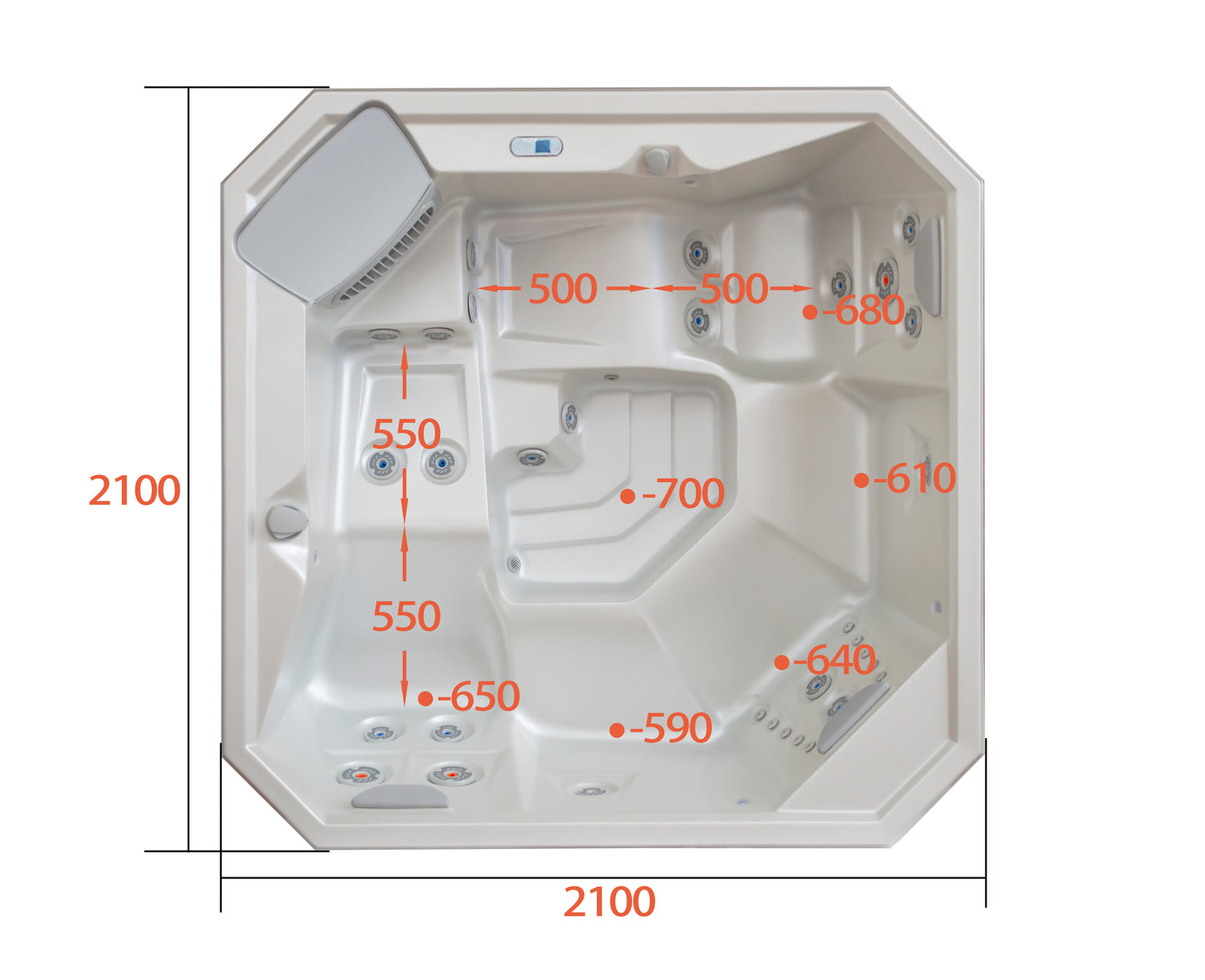 Luso Spas - TUCKTUB T-215 10WEEKS